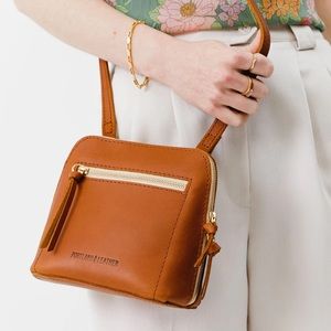 Portland Leather Petite Luna Bag Honey